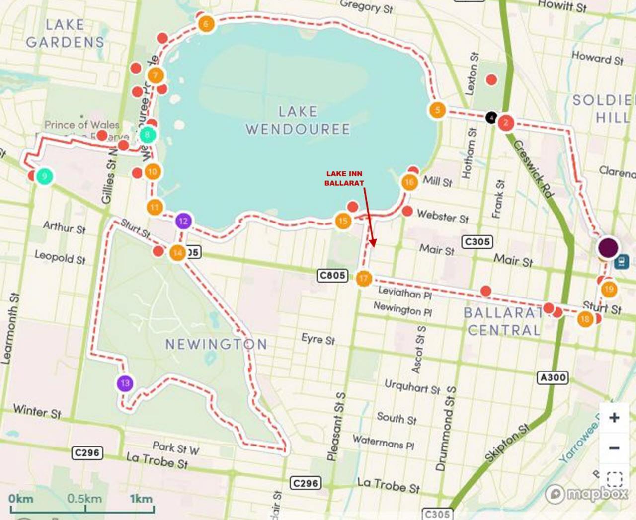 Lake Inn - Ballarat Bagian luar foto